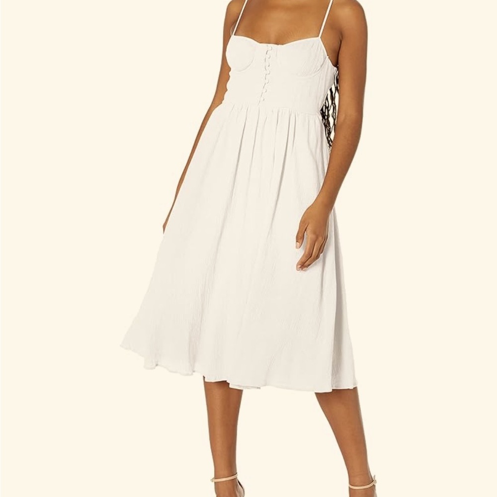 White ASTR the Label Ferreira Dress